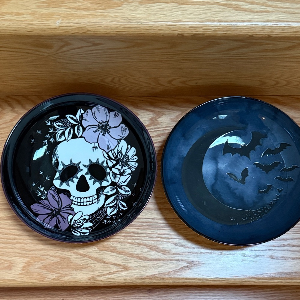 Pair of Halloween Pasta / Soup Bowls